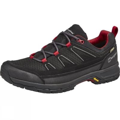 Zapatos Berghaus Explorer Active GTX Hombre Negras / Rojas - Chile ERH247058